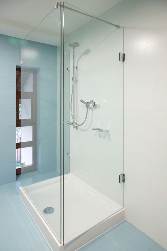 Completed Shower Units
